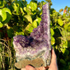 Large Stading AAA+ Quality Amethyst Polished Side