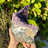Large Stading AAA+ Quality Amethyst Polished Side