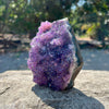 Amethyst Tabletop or Standing Small Sparkle Termination